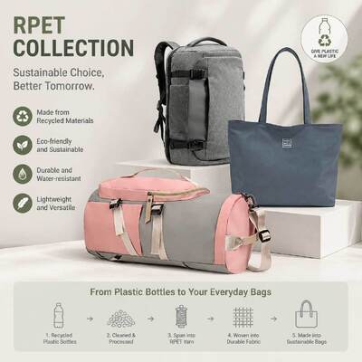 rPET Lightweight Brushed Fabric | Soft Recycled Polyester Oxford | Wholesale Supplier