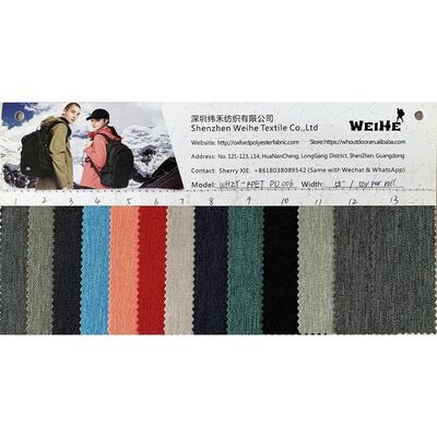 rPET Cationic Oxford Fabric | 6×6 Weave Recycled Polyester | Color-Rich B2B Supplier