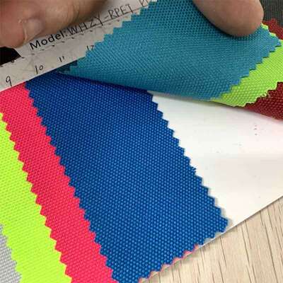 rPET 6×6 Grid Oxford Fabric | 72T Recycled Polyester | Wholesale B2B Supplier China