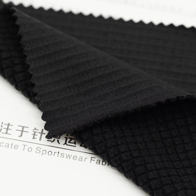 Spandex RPET Soft Breathable Polyester Fabric 210GSM 1.48m For Clothing