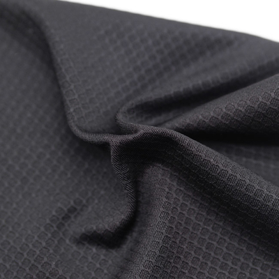 Recycled Soft Elastic Polyester Fabric 11% Spandex 0.9mm For Garment