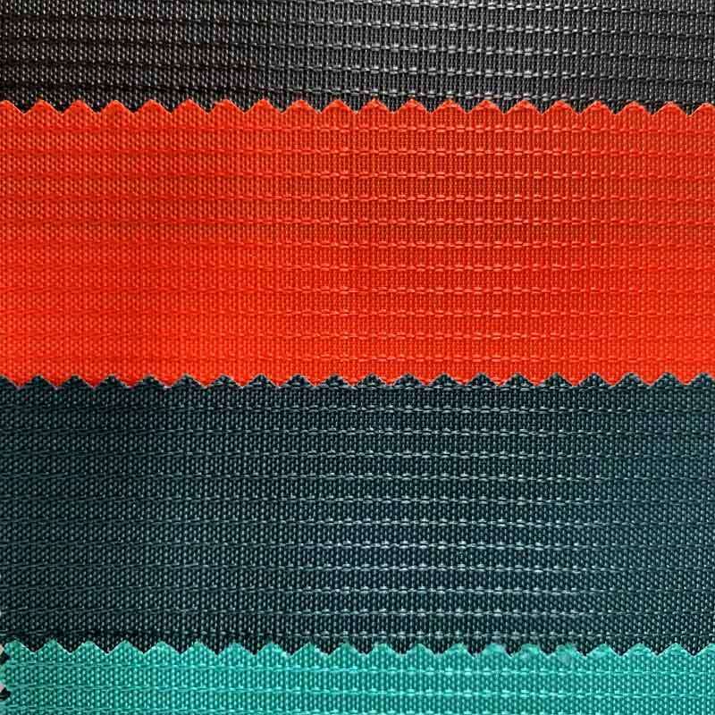 300D rPET Chain Grid Oxford Fabric | Recycled Polyester | Wholesale B2B Supplier